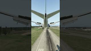 ПОСАДКА ШЕРЕМЕТЬЕВО XPlane 11 СИЛЬНЫЙ БОКОВОЙ ВЕТЕР xplane11 [upl. by Eilsehc988]