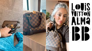 The Iconic Louis Vuitton Alma BB Review and What Fits Inside [upl. by Tlaw]