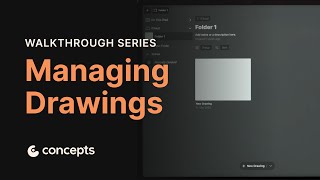 Walkthrough Series Managing Drawings [upl. by Eatnod152]