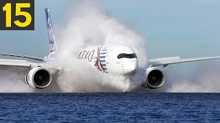 15 DANGEROUS Plane Landings  Great Pilots [upl. by Meirrak126]