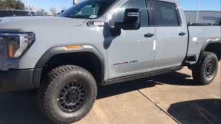 New 2024 GMC Sierra AT4x HD off road truck review [upl. by Yklam502]