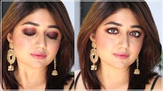 Smokey Eyes  Indian Festive Makeup  corallista [upl. by Haveman]