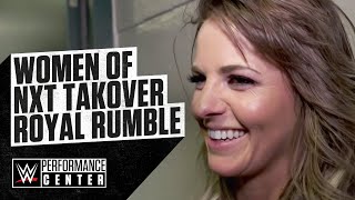 CANDICE LeRAE and the WOMEN of NXT Take Over the Royal Rumble [upl. by Akisej]