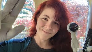 ASMR  Ear Cleaning and Cranial Nerve Exam Roleplay  Gloves Light Triggers Otoscope [upl. by Samford]