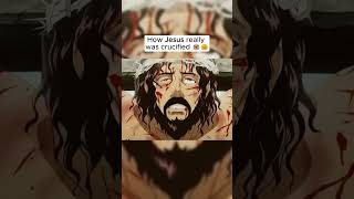 How Jesus REALLY was crucified god youtubeshorts bible [upl. by Akimik]