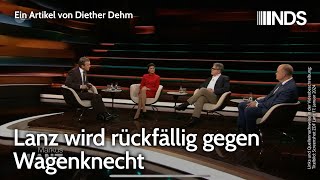 Lanz wird rückfällig gegen Wagenknecht  Diether Dehm  NDSPodcast [upl. by Kedezihclem954]