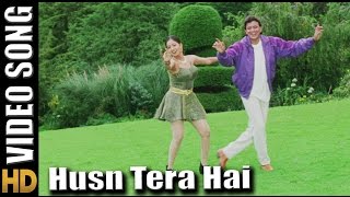 Husn Tera Hai  HD Song Chandaal Movie  Mithun Chakraborty  Singers  Jasbindar Kaur Sonu Nigam [upl. by Aimik]