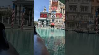 Gondola Ride At Venetian Las Vegas [upl. by Nelo148]