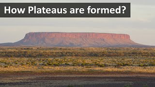 How Plateaus are formed  2 types of Plateau [upl. by Fregger]