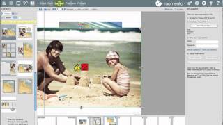 Momento Online Tutorials  Manual Photo Book Layout [upl. by Sutniuq]