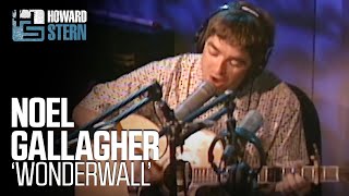 Noel Gallagher “Wonderwall” Live on the Stern Show 1997 [upl. by Eilra298]