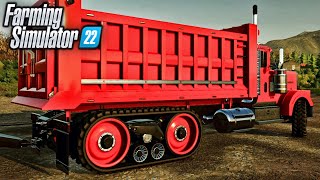 Farm Sim News Dump Truck with Tracks Welker Farms amp SiiD Is Back [upl. by Anikal]