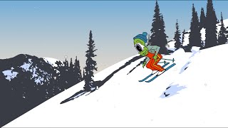 Ski Technique  Physics 101 [upl. by Glovsky]