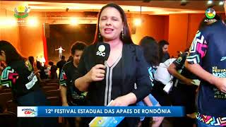 DÉCIMO SEGUNDO FESTIVAL ESTADUAL DAS APAES DE RONDÔNIA  NOSSA ARTE 2024 [upl. by Von605]