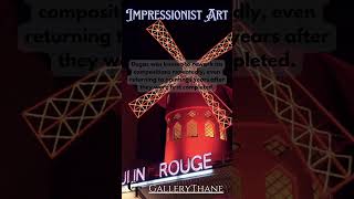 Impressionism Art Facts Shorts art artappreciation artfacts httpsGalleryThanecom [upl. by Hedgcock]