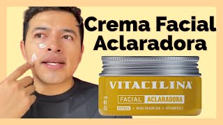 Vitacilina Crema Facial Aclaradora ¿Vale la pena Reseña detallada [upl. by Polish]