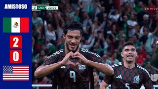 ¡ÚLTIMO MÉXICO 20 USA  GOLAZO de RAUL JIMÉNEZ  AUDIO LAZ SPORTS [upl. by Boehmer]