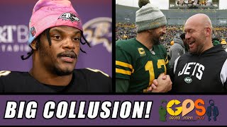 Are NFL Owners Colluding Against Lamar Jackson [upl. by Ylil]