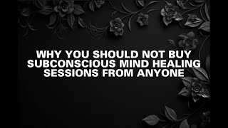 WHY YOU SHOULD NOT BUY SUBCONSCIOUS MIND HEALING SESSION shivshakti twinflame twinflamejourney [upl. by Adyam]