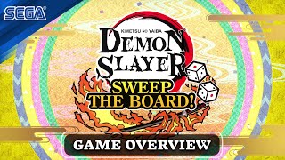 Demon Slayer Kimetsu no Yaiba Sweep the Board  Game Overview [upl. by Caresa268]