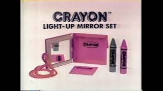 Crayon Light Up Mirror Set By Remco 1980 Toy Commercial [upl. by Baryram]