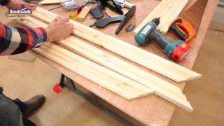 Part 5 How to cut and fix Architraves [upl. by Ackerley]