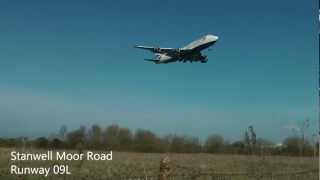 London Heathrow  Spotting locations at Heathrow [upl. by Wyne]