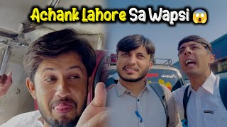 Lahore Sa Waps Kio Aye 🤔  Mehran ko Bus Ma Washroom A Gia 😂  Punjabi Munda Vlogs [upl. by Aihtnys]