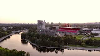 Landsdowne Park TD PLACE STADIUM  4K Drone Footage [upl. by Akaenahs]