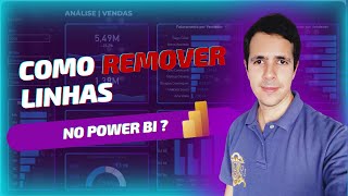 Power Bi  Como Remover Linhas no Power Query [upl. by Nannaihr]