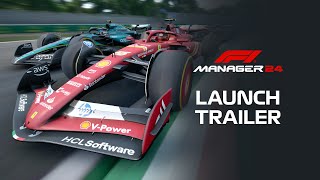 F1® Manager 24  Launch Trailer [upl. by Starinsky364]