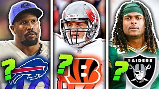 Predicting Where the TOP 25 NFL Free Agents of 2022 Will Land [upl. by Enorahs]