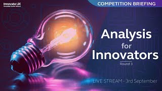 Analysis for Innovators  Competition Briefing [upl. by Aicele518]