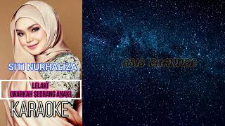 LELAKI  KARAOKE SITI NURHALIZA [upl. by Vickie684]