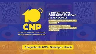 10° Congresso Nacional de Psicologia  02062019  Manhã [upl. by Erb]