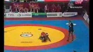 revaz mindorashvili vs yoel romero 2005 world champ final [upl. by Rozella]