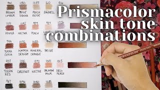 Prismacolor Premier Colored Pencil Skin Tones [upl. by Eceinehs486]