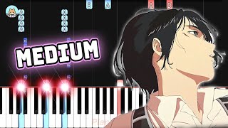 Attack on Titan Final Season Part 3  quotUnder The Treequot  MEDIUM Piano Tutorial amp Sheet Music [upl. by Trager]