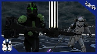 Kamino  Empire Side  Star Wars Battlefront II 2005 Legends Mod [upl. by Elletnahc848]