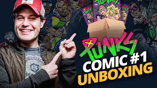 Punks Comic 1 NFT Unboxing [upl. by Yokoyama968]