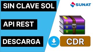 Descargar CDR  API REST  Facturación Electrónica  SUNAT [upl. by Antoine]