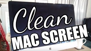 How to Clean a Mac Screen Monitor or Display [upl. by Jollenta]