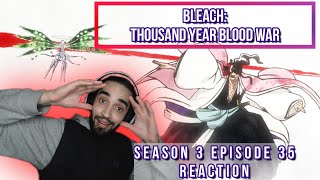 Bleach Thousand Year Blood War Season 3 Episode 35 Reaction [upl. by Lizzy]