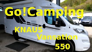 Vansation Knaus 550 MF Wohnmobil teilintegriert [upl. by Atonsah220]