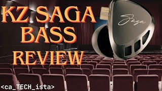 KZ Saga Bass Review Ni muy muy ni tan tan [upl. by Kinata]