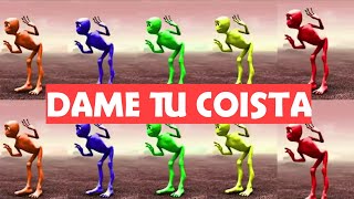 Dame Tu cosita  Different versions  Latest 2018  Colourful fastslow alien dance [upl. by Chun687]