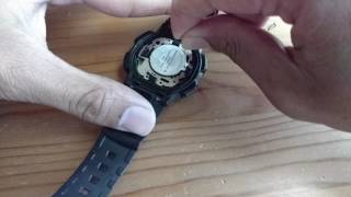 Casio AE1000 Battery Change CR2025 Time Lapse [upl. by Gavriella]