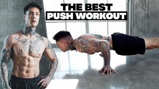 The Best Push Workout  Body Weight Only [upl. by Latreece380]