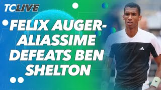 Felix AugerAliassime turns a corner to defeat Ben Shelton  Roland Garros 2024 [upl. by Hamlin716]