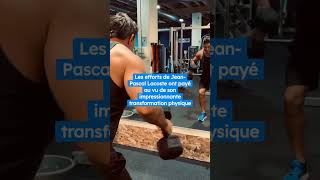 JeanPascal Lacoste dévoile son impressionnante transformation physique people sport staracademy [upl. by Ihculo443]